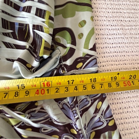 Y2K One World Women’s XL baby doll Patterned short Sleeve Tunic top Layering 90 - Picture 8 of 9